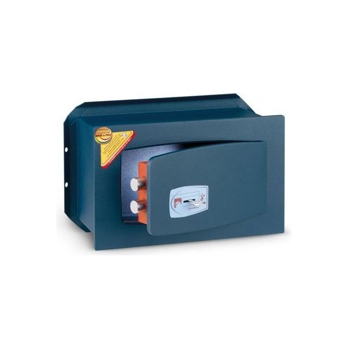 Technomax GK-3B Gold Key Cassaforte a Muro Chiave Doppia Mappa 6.5 L Certificata UNI EN 14450 S2 colore Blu Notte