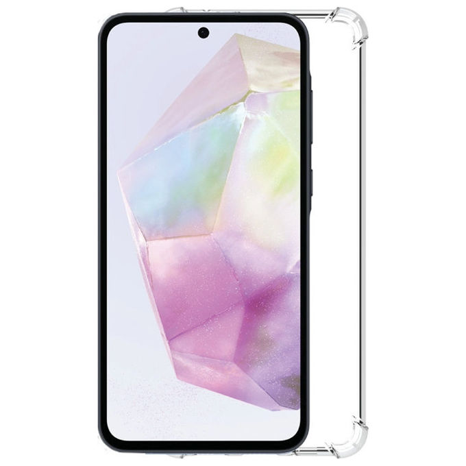 Samsung GP-FPA176AEDTY Cover per Samsung Galaxy A17 6.7'' Custodia Trasparente Angoli Rinforzati colore Trasparente