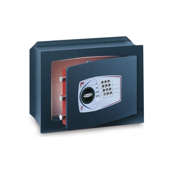 Technomax GT-5 Gold Trony Cassaforte a Muro Combinazione Elettronica Digitale 21L 25 Kg Certificata UNI EN 14450-S1 colore Oro