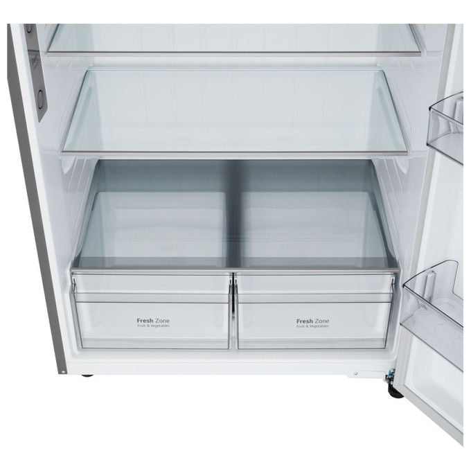 LG GTFV61PYBQD Frigorifero Doppia Porta 609 L 186 cm Classe E 35 dB Total No Frost Wi-Fi Dispenser colore Platinum Silver