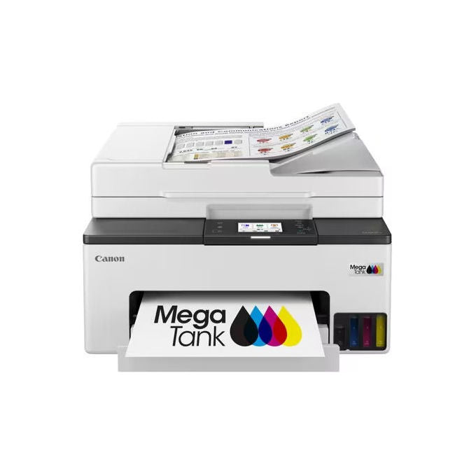 Canon GX2051 MAXIFY Stampante Multifunzione 4in1 InkJet A4 Wi-Fi LAN ADF Fax Fronte Retro 15 ipm colore Nero Bianco
