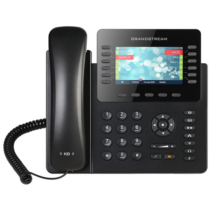 GRANDSTREAM GXP2170 Telefono IP 12 linee Display LCD 4.3 pollici Gigabit Ethernet Bluetooth colore Nero