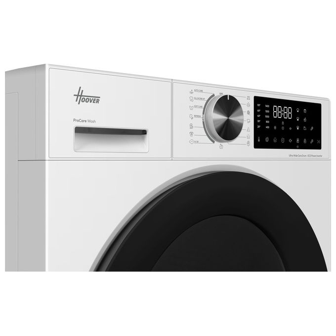Hoover H3W48SBL10H-S H-CARE 300 Lavatrice Slim 8 Kg 1400 rpm Classe A 35% efficiente (85x60x52 cm) colore Bianco