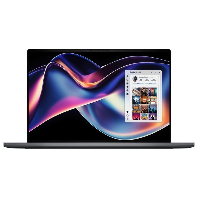 Dell H48MW XPS 16 Computer portatile Intel Core Ultra X7 32 GB LPDDR5x-SDRAM 1 TB SSD Wi-Fi 7 Windows 11 Pro colore Grafite