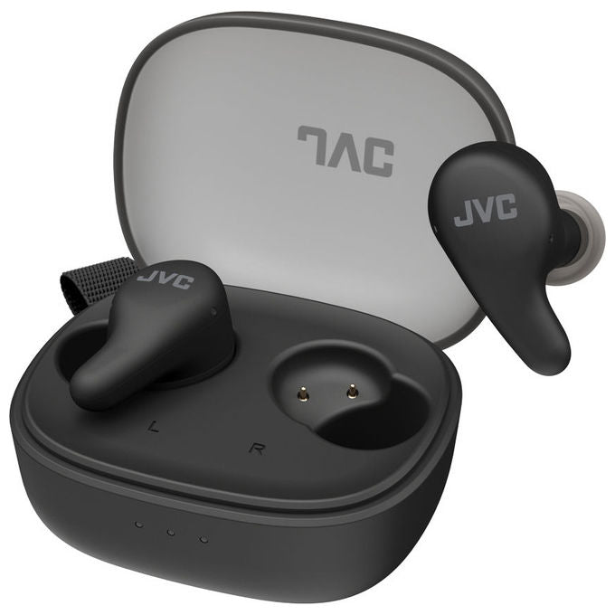 JVC HA-A23T-B-U Gumy Premium Auricolari True Wireless Bluetooth 5.4 Cancellazione Rumore IPX4 26h colore Nero