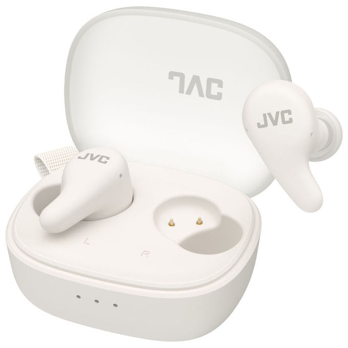 JVC HA-A23T-W-U Gumy Auricolari True Wireless In-ear ANC IPX4 Bluetooth 5.4 autonomia 26h ricarica rapida colore Bianco