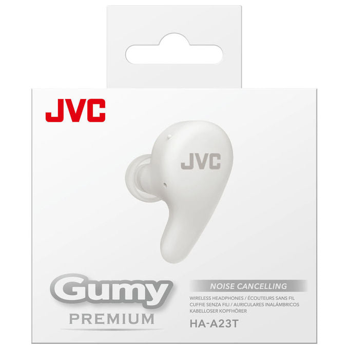 JVC HA-A23T-W-U Gumy Auricolari True Wireless In-ear ANC IPX4 Bluetooth 5.4 autonomia 26h ricarica rapida colore Bianco