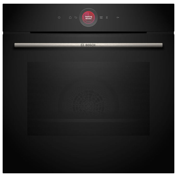 Bosch HBG7341B2 Serie 8 Forno da incasso Elettrico 71 L Classe A+ Termoventilato 3D Air Fry Home Connect (59,5x59,4x54,8 cm) colore Nero