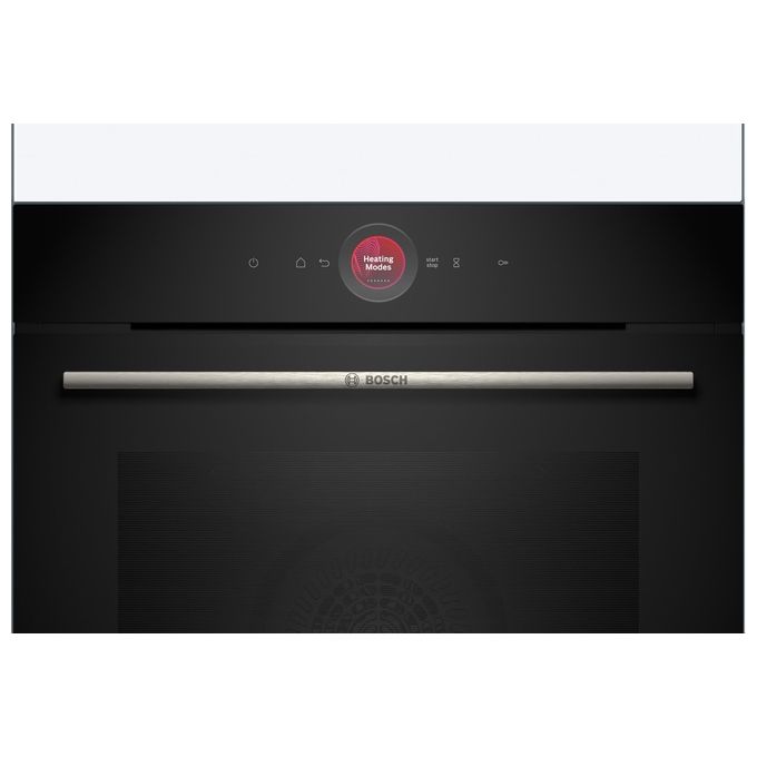 Bosch HBG7341B2 Serie 8 Forno da incasso Elettrico 71 L Classe A+ Termoventilato 3D Air Fry Home Connect (59,5x59,4x54,8 cm) colore Nero