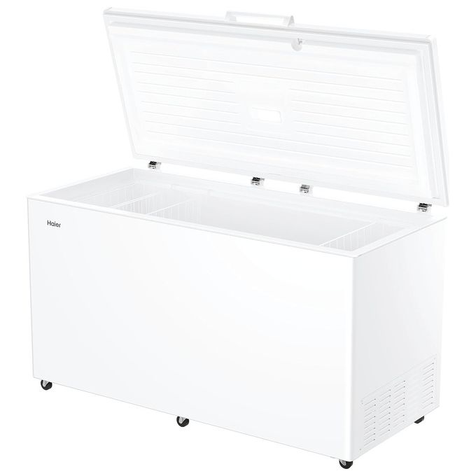 Haier HCE520E Serie 7 Congelatore a Pozzetto 508 L 89 cm Classe E 39 dB Fast Freeze Antibatterico colore Bianco
