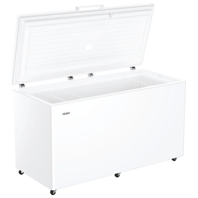 Haier HCE520E Serie 7 Congelatore a Pozzetto 508 L 89 cm Classe E 39 dB Fast Freeze Antibatterico colore Bianco