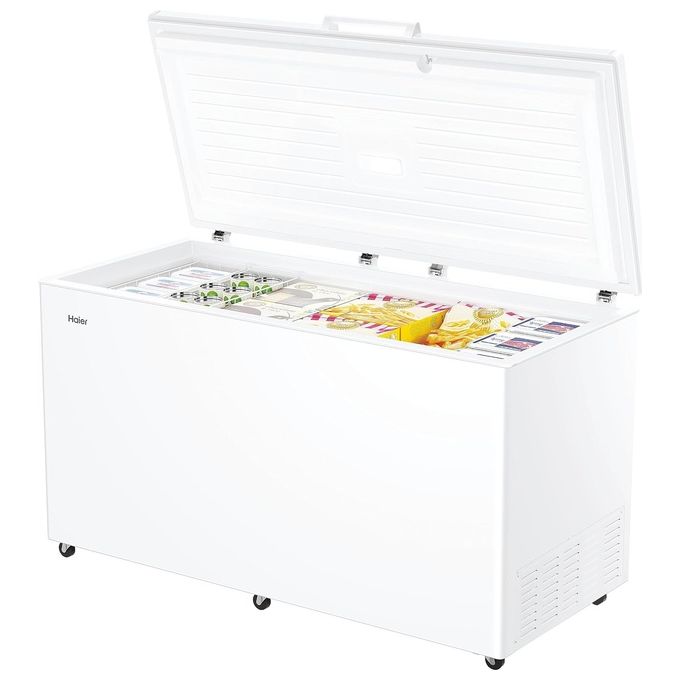 Haier HCE520E Serie 7 Congelatore a Pozzetto 508 L 89 cm Classe E 39 dB Fast Freeze Antibatterico colore Bianco
