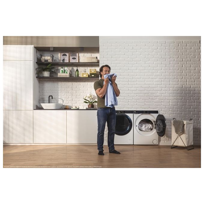 Hoover HDY7H9A3BCEX-S H-DRY 700 Asciugatrice Pompa di Calore 9 Kg Classe C Wi-Fi Bluetooth 17 Programmi (84.5x59.5x70 cm) colore Bianco