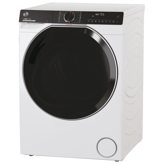 Hoover HDY7H9A3BCEX-S H-DRY 700 Asciugatrice Pompa di Calore 9 Kg Classe C Wi-Fi Bluetooth 17 Programmi (84.5x59.5x70 cm) colore Bianco