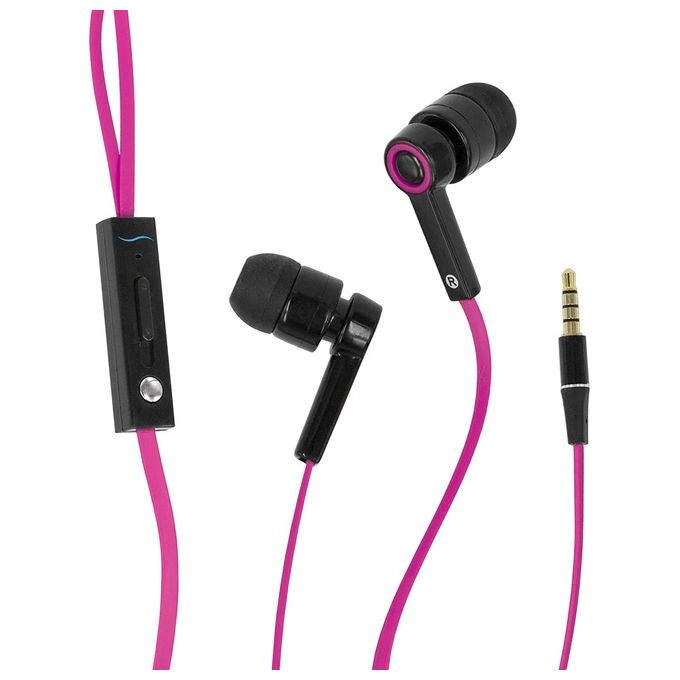 HI-FUN Auricolare Minimal Pink per TV Audio Video con Design Elegante e Funzionalita' Avanzate per Ascolto Comfortevole