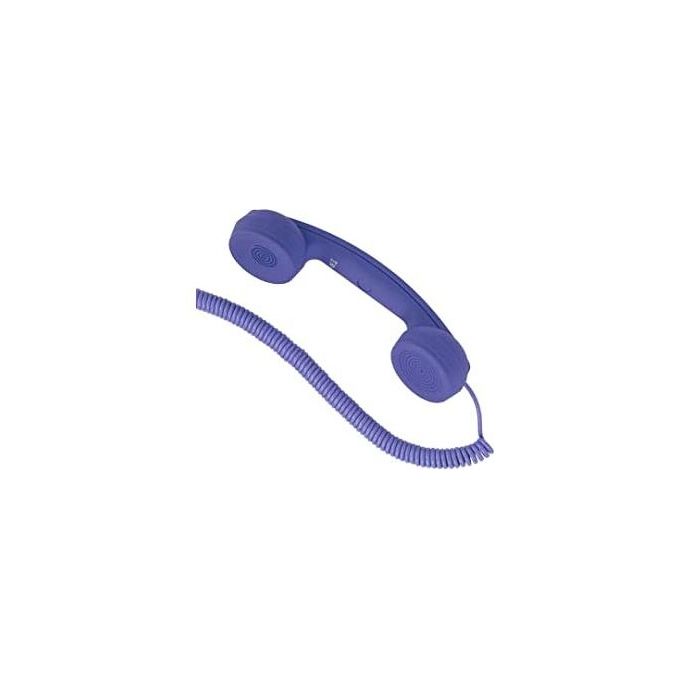 HI-FUN Auricolari Cellulare Hi-Ring Mini Cornetta Telefonica Portatile Vintage con Jack 3.5 Mini Violet