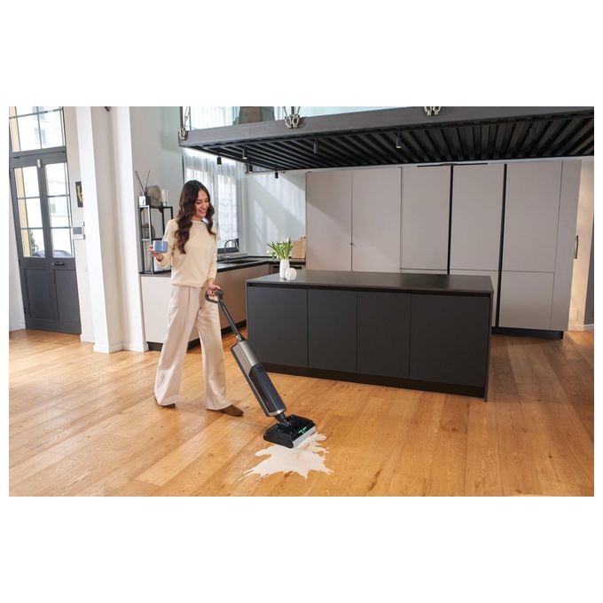 Haier HFWZ510 011 Aspiratore Verticale con Pulizia Automatica Autonomia 50 min Potenza 300 W colore Argento