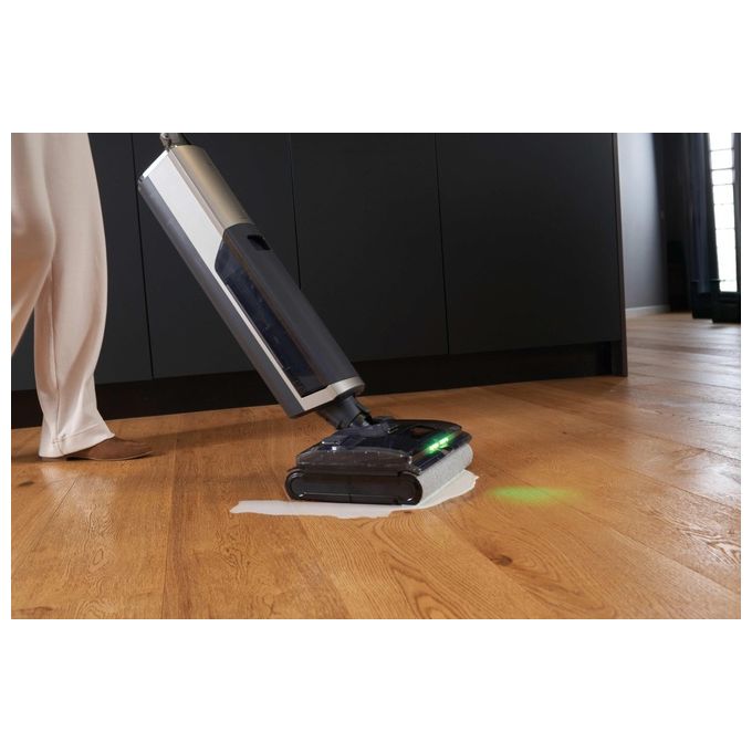 Haier HFWZ510 011 Aspiratore Verticale con Pulizia Automatica Autonomia 50 min Potenza 300 W colore Argento