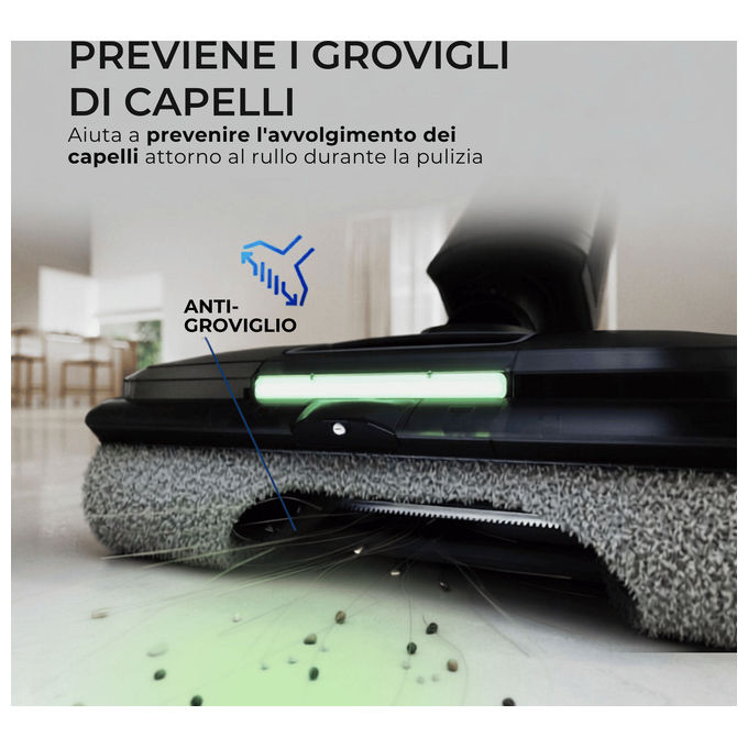 Haier HFWZ510 011 Aspiratore Verticale con Pulizia Automatica Autonomia 50 min Potenza 300 W colore Argento