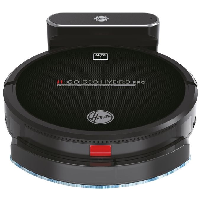 Hoover HGO330HC H-GO 300 Robot aspirapolvere Gyroscopico 0,35 L autonomia 120 min Wi-Fi Alexa 65 dB colore Nero