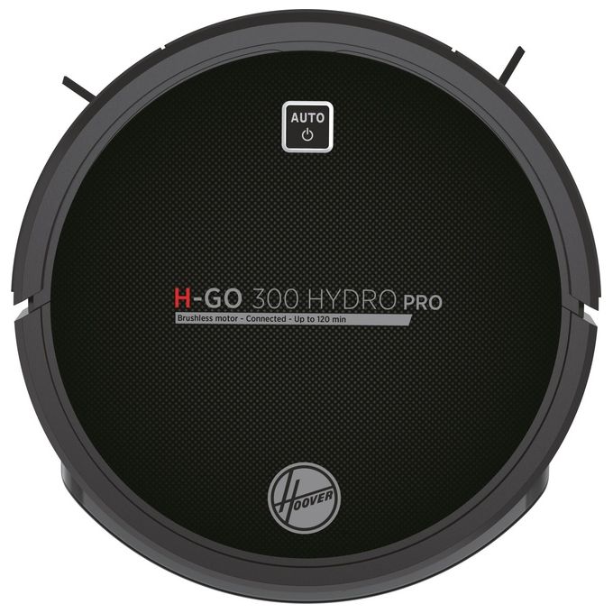 Hoover HGO330HC H-GO 300 Robot aspirapolvere Gyroscopico 0,35 L autonomia 120 min Wi-Fi Alexa 65 dB colore Nero