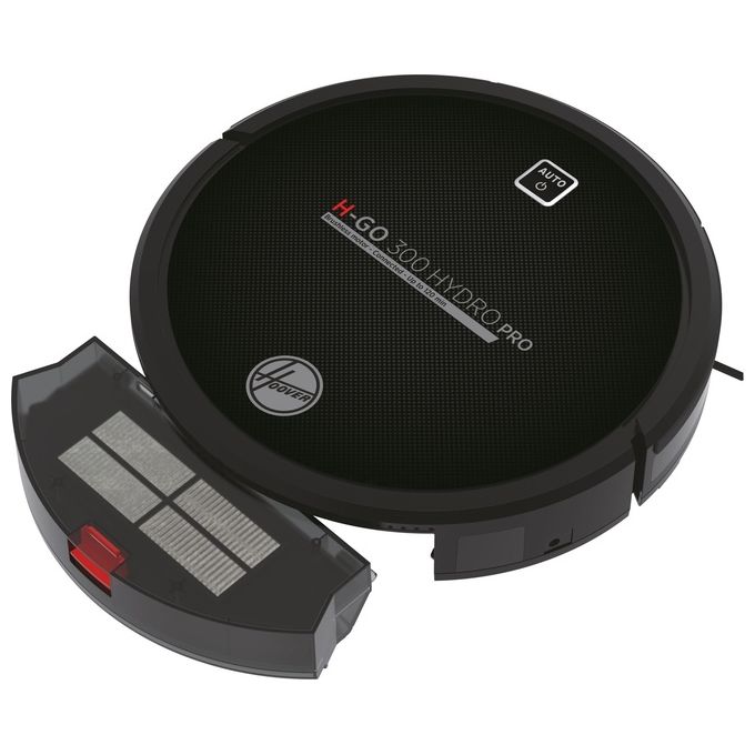 Hoover HGO330HC H-GO 300 Robot aspirapolvere Gyroscopico 0,35 L autonomia 120 min Wi-Fi Alexa 65 dB colore Nero