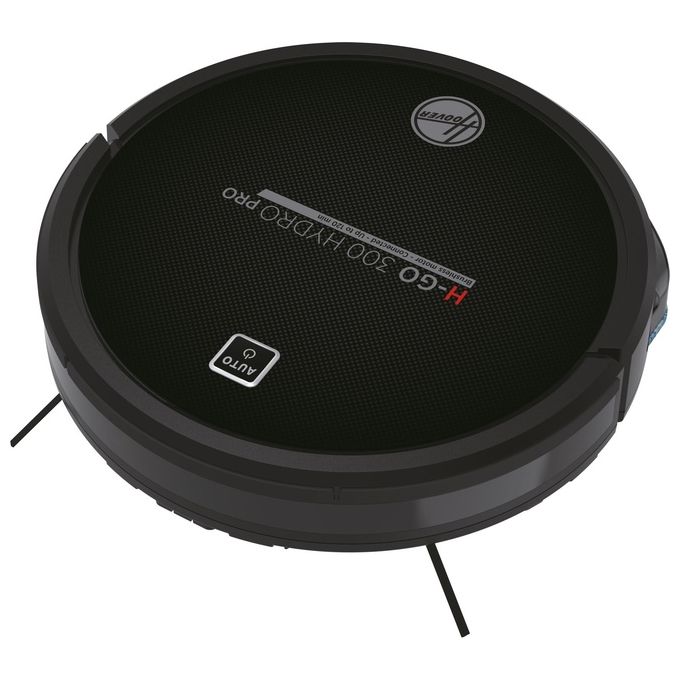 Hoover HGO330HC H-GO 300 Robot aspirapolvere Gyroscopico 0,35 L autonomia 120 min Wi-Fi Alexa 65 dB colore Nero