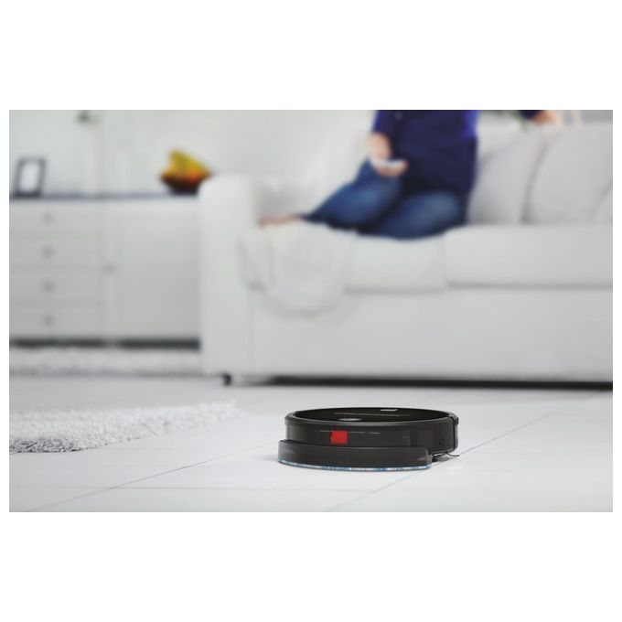 Hoover HGO330HC H-GO 300 Robot aspirapolvere Gyroscopico 0,35 L autonomia 120 min Wi-Fi Alexa 65 dB colore Nero