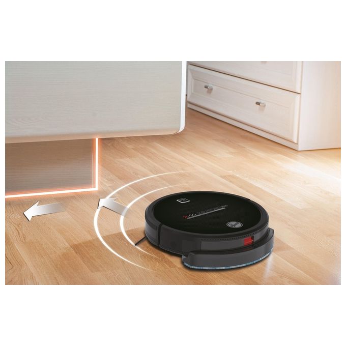 Hoover HGO330HC H-GO 300 Robot aspirapolvere Gyroscopico 0,35 L autonomia 120 min Wi-Fi Alexa 65 dB colore Nero