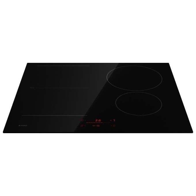 Asko, Piano Cottura a Induzione, 60 cm, 4 Zone, Nero, HI2642FBG1