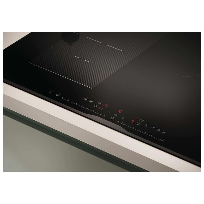 Hoover, Piano Cottura a Induzione, 80 cm, da Incasso, 5 Zone Cottura, Nero