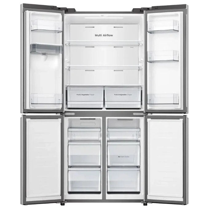 Hisense RQ5P470SMIE Frigorifero 4 Porte 460 L 178 cm Classe E 37 dB Total No Frost Wi-Fi Dispenser Acqua colore Inox