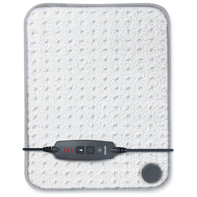 Beurer HK 43 Supercosy Termoforo Elettrico 100W 3 livelli temperatura 44x33 cm lavabile colore Bianco