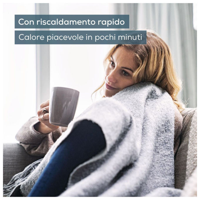 Beurer HK 43 Supercosy Termoforo Elettrico 100W 3 livelli temperatura 44x33 cm lavabile colore Bianco