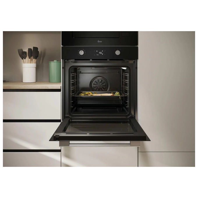 Hoover, Forno Elettrico Multifunzione, 78 L, Flow Steam Plus, Nero