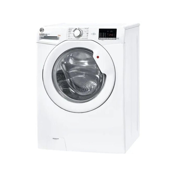 Hoover H3W 492DE-11 H-WASH 300 LITE Lavatrice Frontale 9 Kg 1400 rpm Classe D AquaStop NFC (85x60x52 cm) colore Bianco