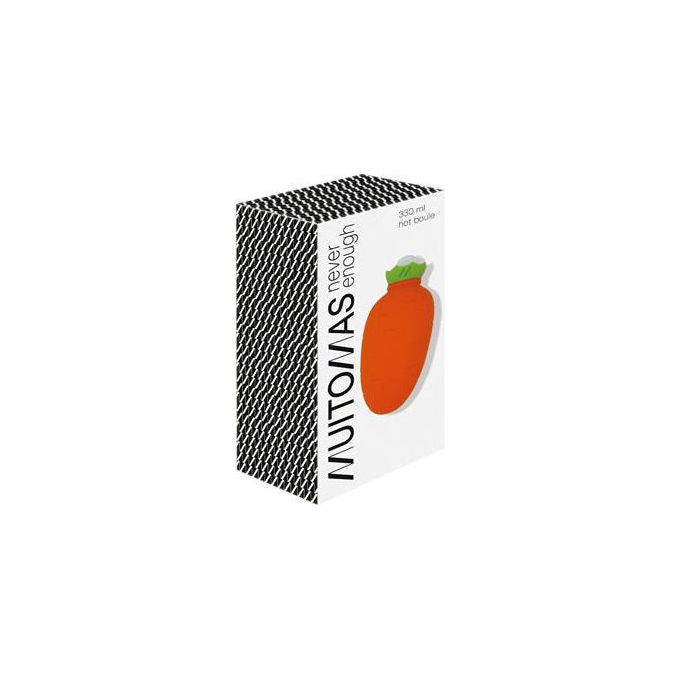 Muitomas, Boule Acqua Calda a Forma di Carota, 330ml, Arancione