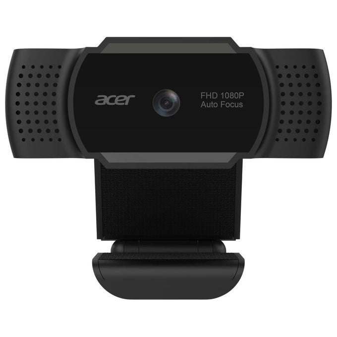 Acer Webcam FHD, USB 2.0, 1920x1080 Pixel, Con Microfono, Nero