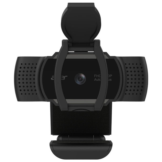 Acer Webcam FHD, USB 2.0, 1920x1080 Pixel, Con Microfono, Nero