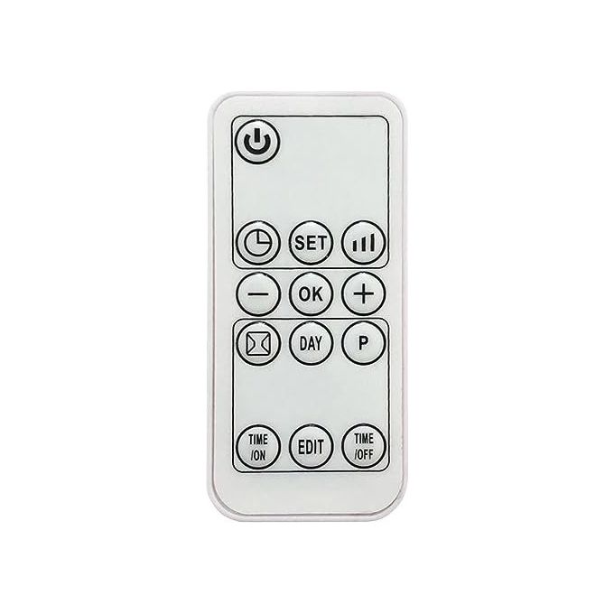 Bimar HP093 Termoventilatore PTC a Parete Ceramica 2000 W 2 Livelli Telecomando Timer 12h IP22 colore Bianco