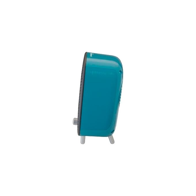 Bimar HP135 Termoventilatore da Tavolo Ceramica PTC 500W Termostato Regolabile Filtro Antipolvere colore Turchese