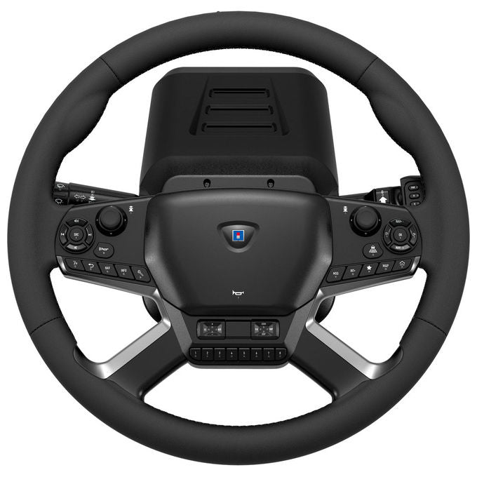 Hori, Volante con Pedali e Joystick USB, Force Feedback, Nero, Compatibile PC