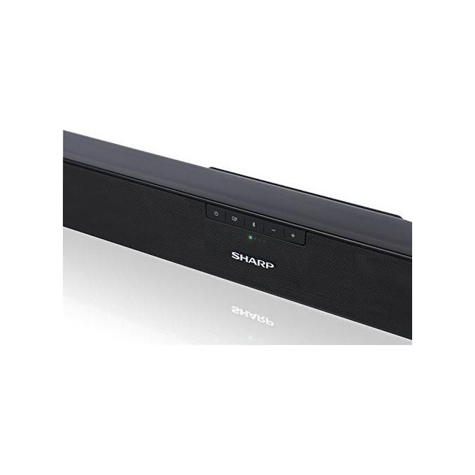 Sharp Soundbar HT-SB140 2.0 150W Bluetooth HDMI ARC-CEC Audio Ottico Nero Satinato