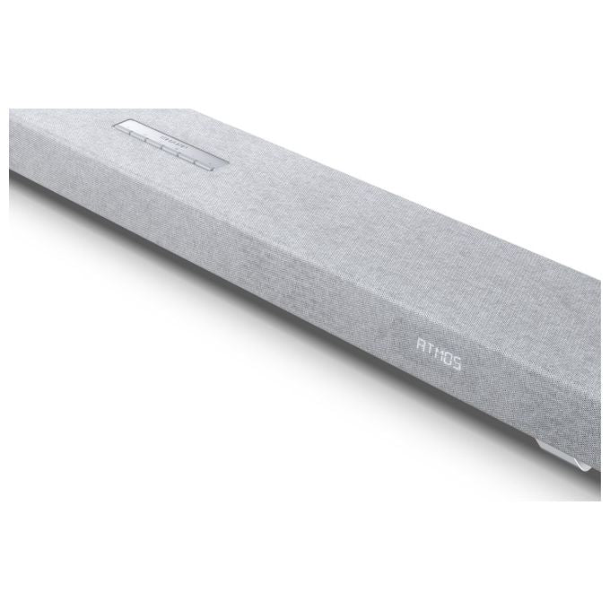 Sharp HT-SBW53121(SL) Soundbar 3.1.2 Dolby Atmos DTS:X 550 W Subwoofer Wireless Bluetooth 5.3 colore Argento