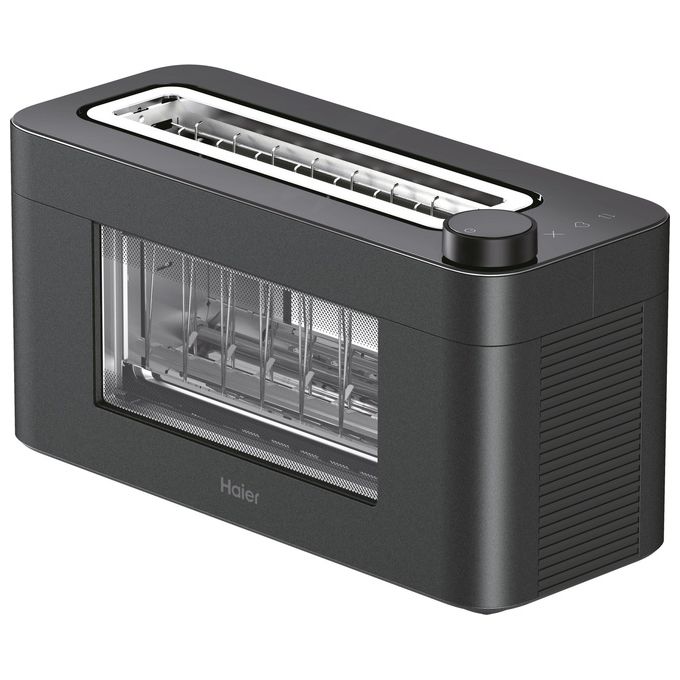 Haier tostapane I-Master Serie 7 HTO7W2 011, 1 fessura, 1300W, 12 programmi, display LCD, touch control, nero