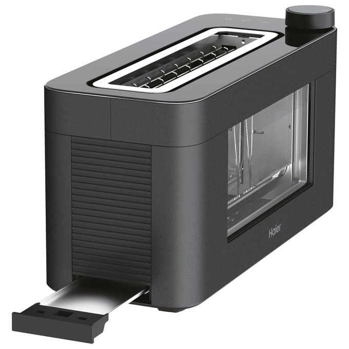Haier tostapane I-Master Serie 7 HTO7W2 011, 1 fessura, 1300W, 12 programmi, display LCD, touch control, nero
