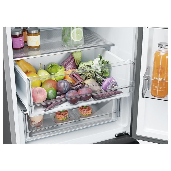 Haier HTW5618DNMG Frigorifero Combinato 360L No Frost Classe D Argento