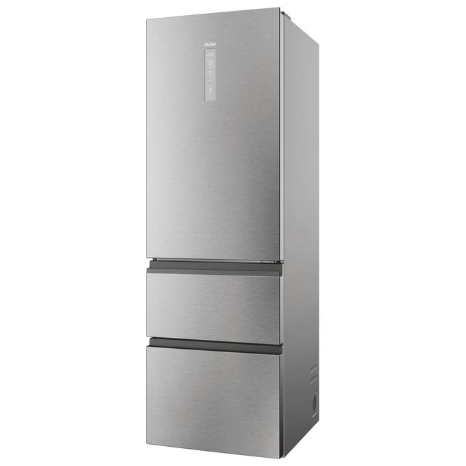 Haier HTW5618DNMG Frigorifero Combinato 360L No Frost Classe D Argento