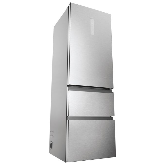 Haier HTW5618DNMG Frigorifero Combinato 360L No Frost Classe D Argento