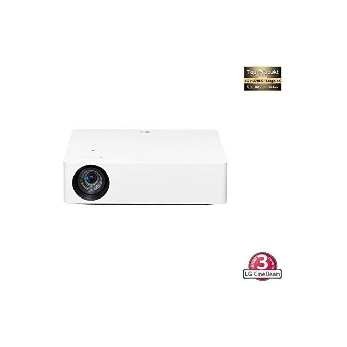 LG HU70LS Videoproiettore 4K UHD LED 1500 ANSI Lumen Smart webOS HDR10 colore Bianco